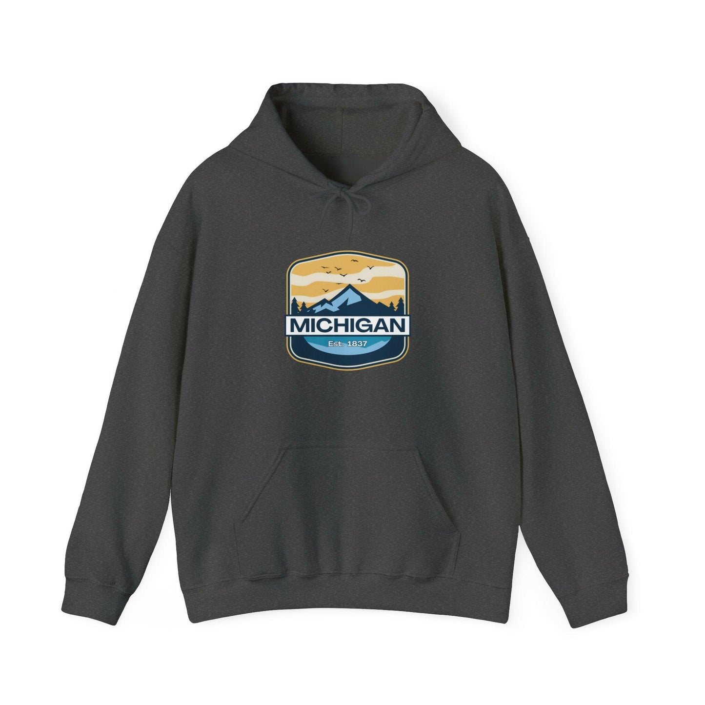 Michigan Adventure Est. 1837 Badge Hoodie