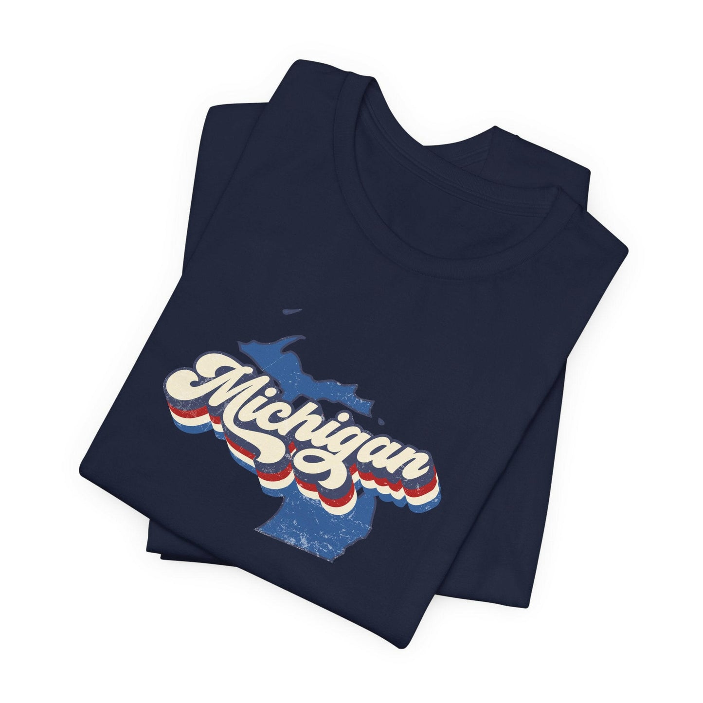 Vintage Michigan Pride Unisex Jersey Tee