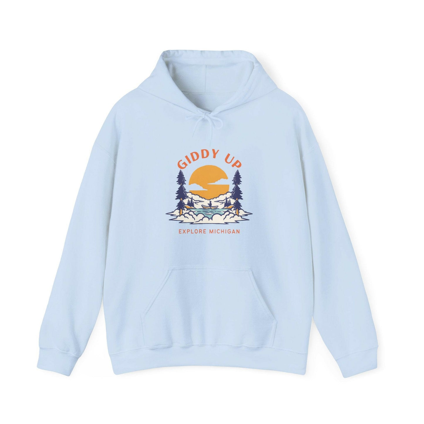 Giddy Up - Explore Michigan Unisex Heavy Blend™ Hoodie