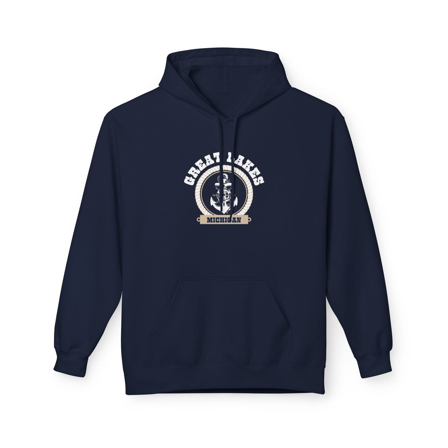 Great Lakes Anchor Michigan Midweight Hoodie