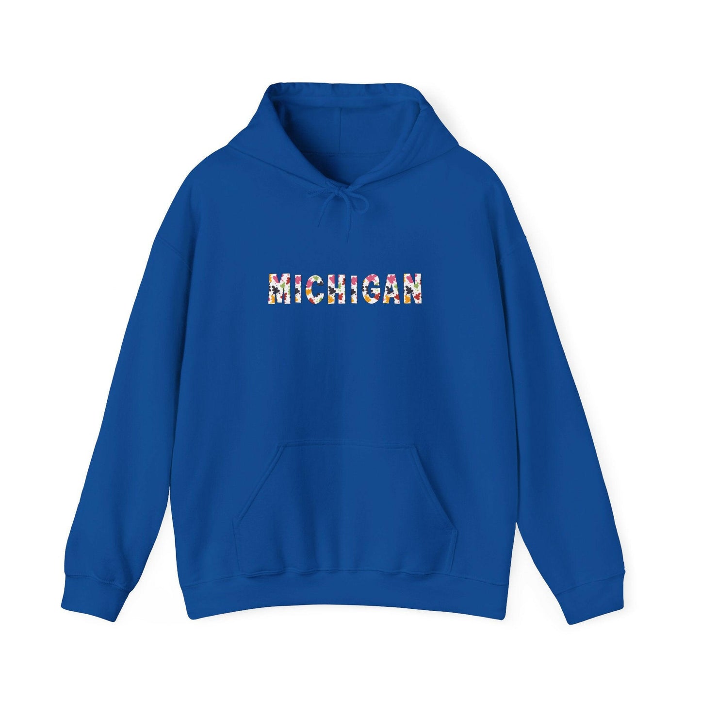 Leaves are Falling in Michigan Unisex Heavy Blend™ Hoodie