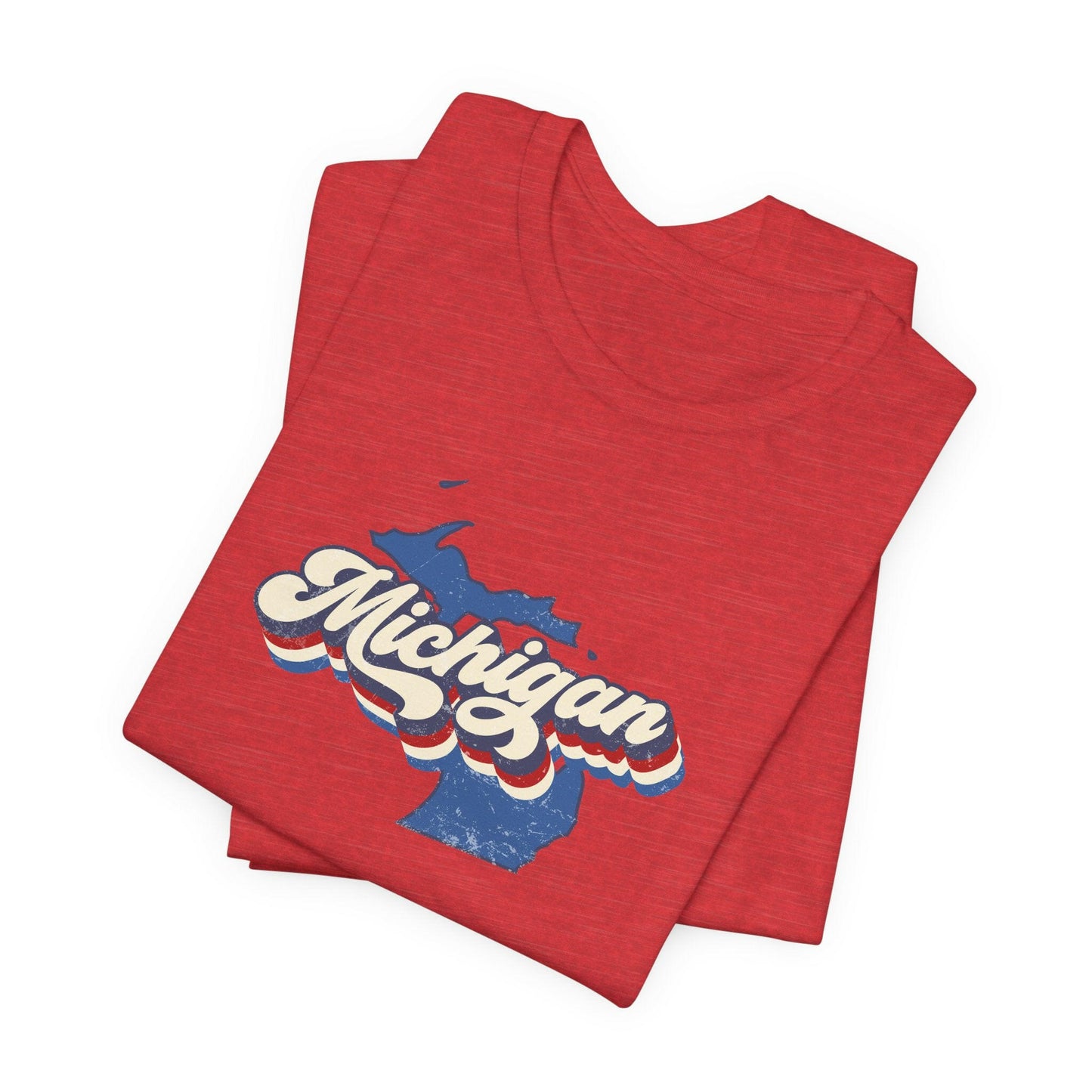 Vintage Michigan Pride Unisex Jersey Tee