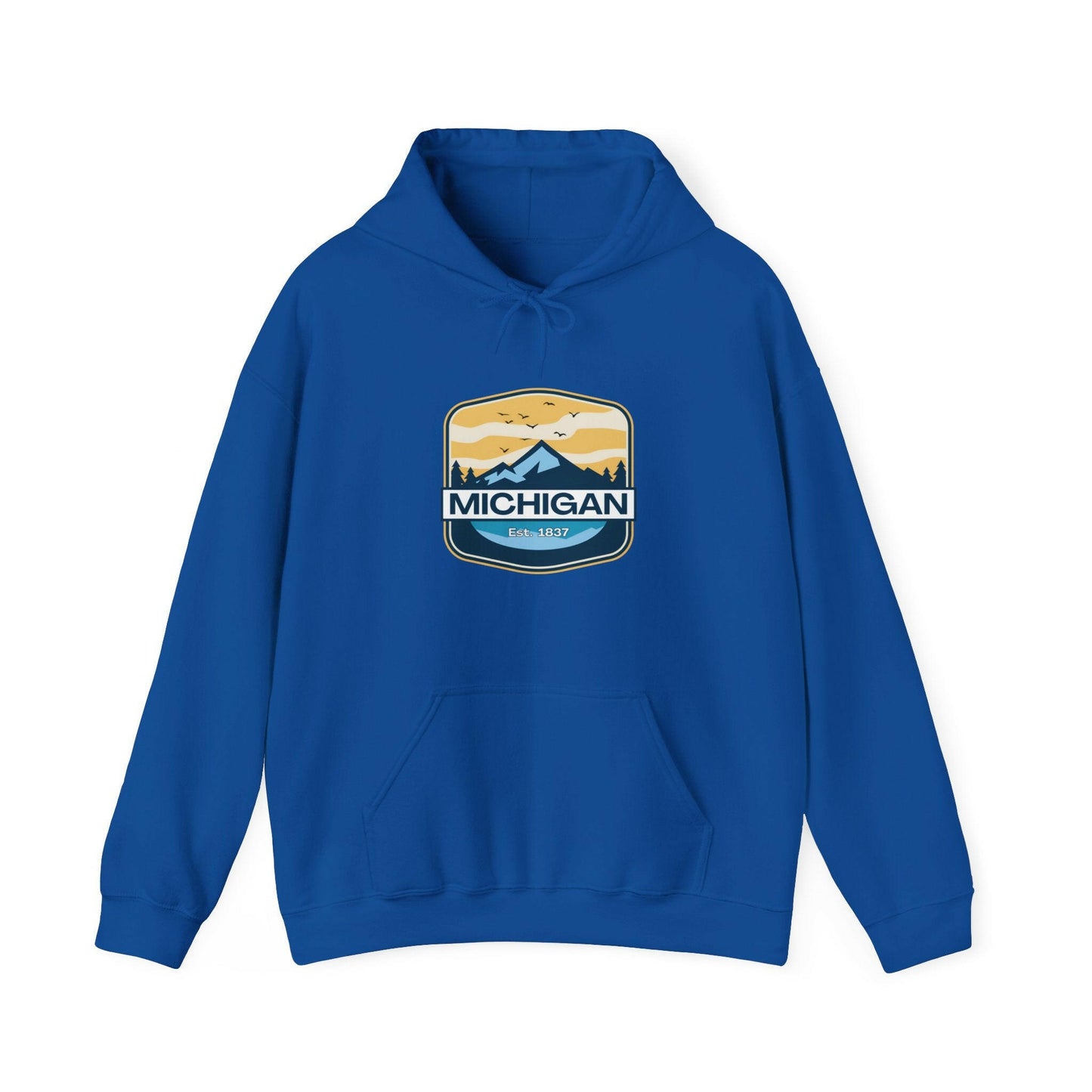 Michigan Adventure Est. 1837 Badge Hoodie