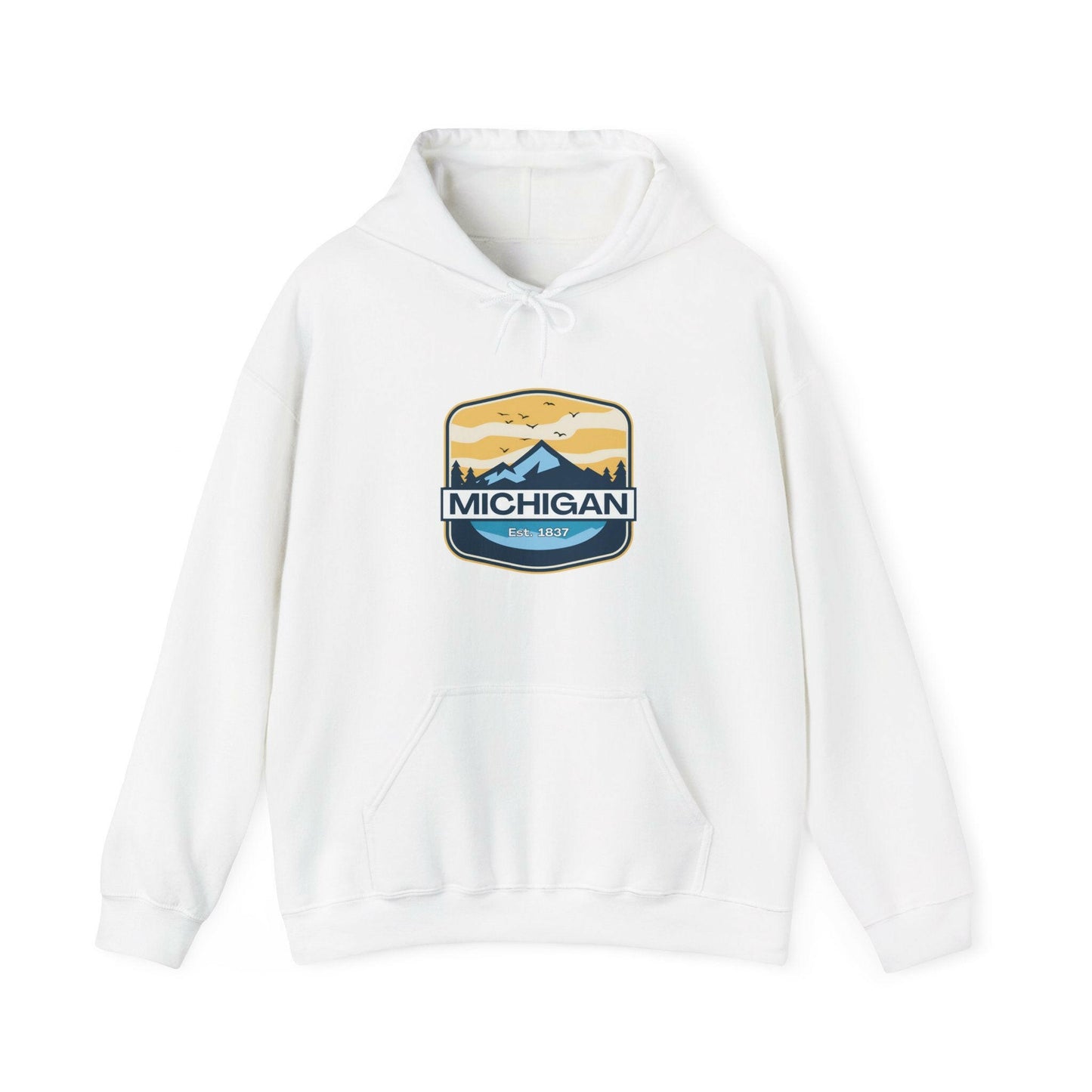 Michigan Adventure Est. 1837 Badge Hoodie