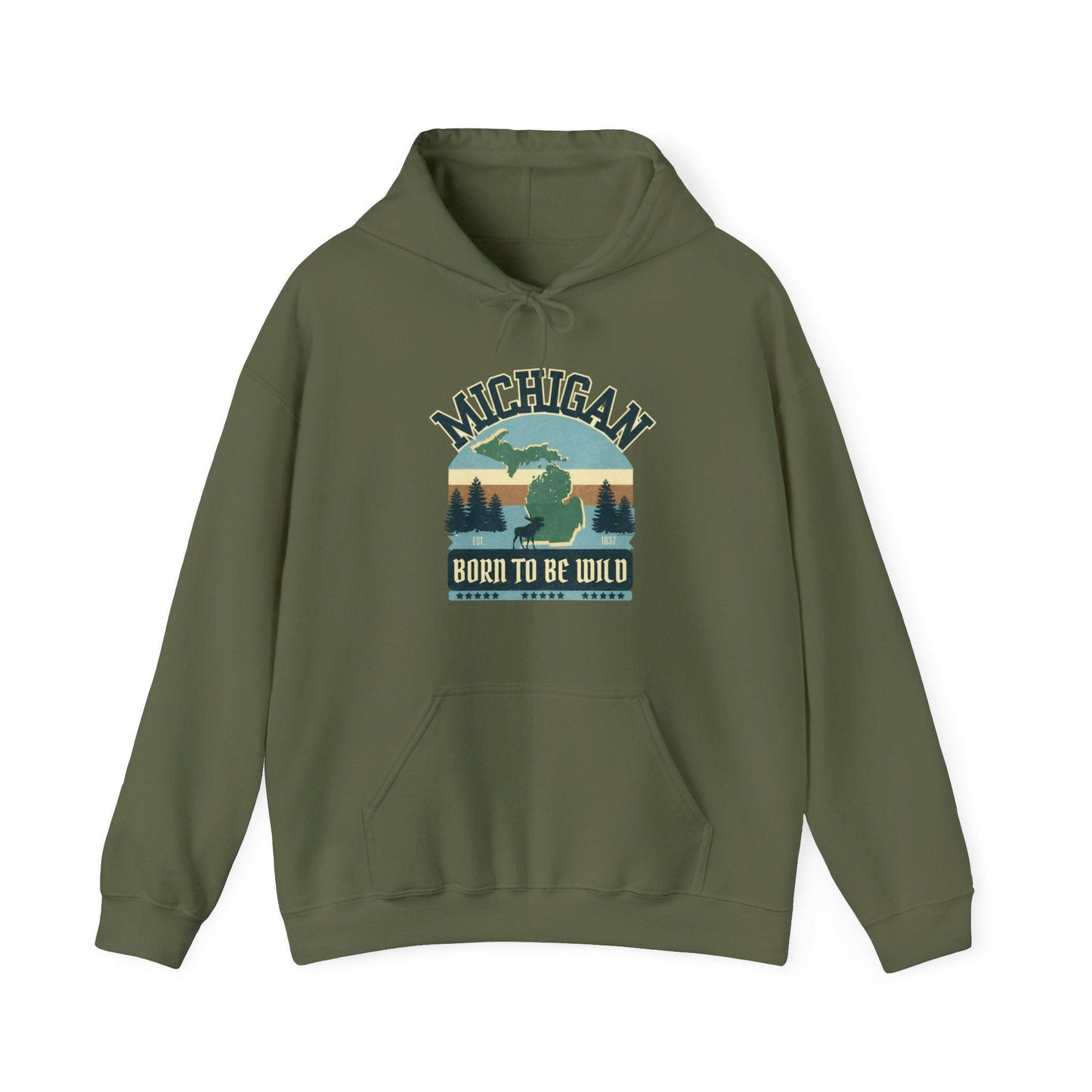 Born to Be Wild Unisex Heavy Blend™ Hoodie