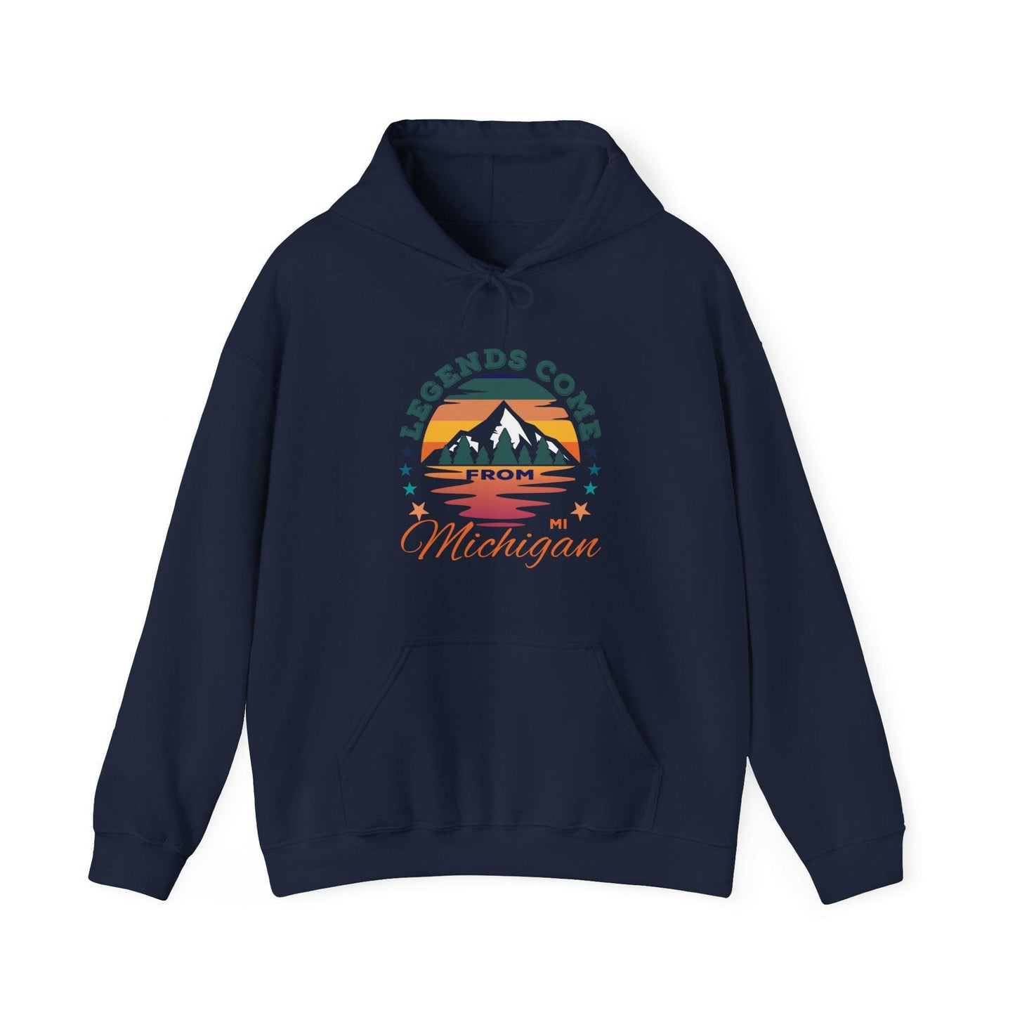 Legends Come from Michigan Unisex Heavy Blend™ Hoodie