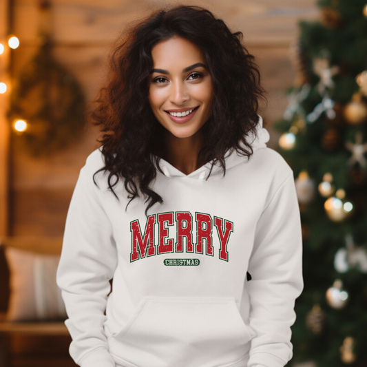 Retro MERRY Christmas Hoodie