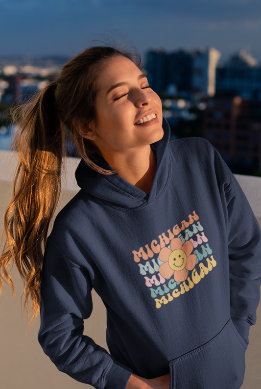 Smile Michigan Hoodie