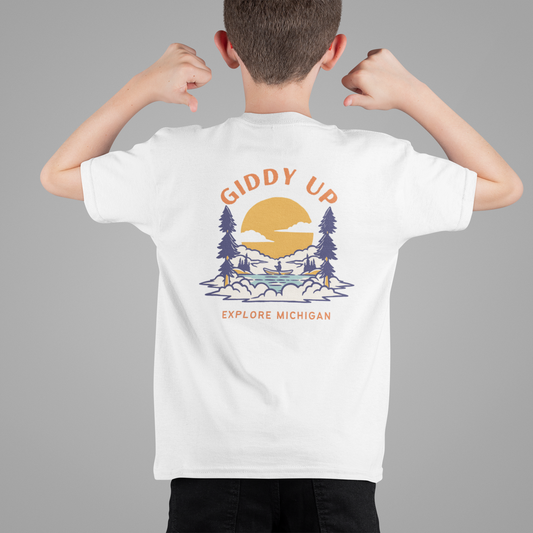 Lil' Michigan Giddy Up Tee